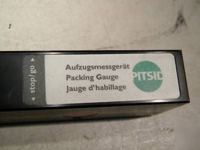 Pitsid packing gauge 30 cm long w case -1.5MM-3.5MM