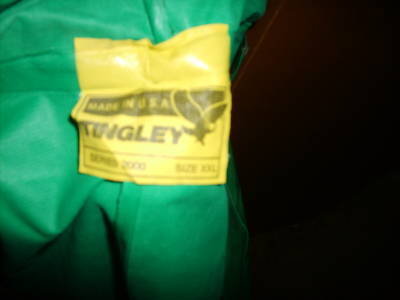 Protective~safety~coverall~pvc/nylon~chemical~size xxl