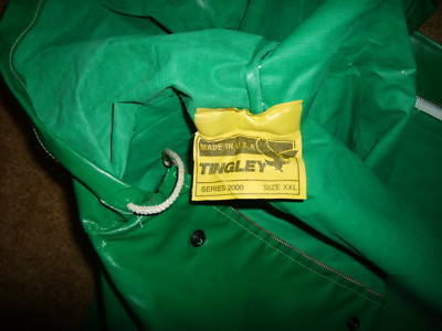 Protective~safety~coverall~pvc/nylon~chemical~size xxl