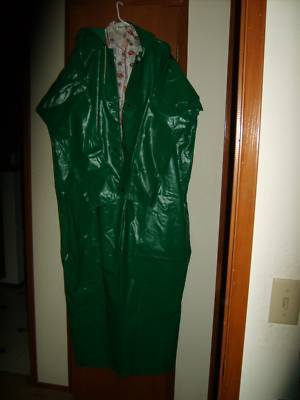 Protective~safety~coverall~pvc/nylon~chemical~size xxl