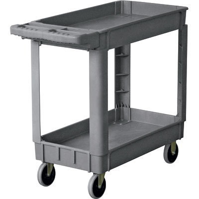 Structural foam garage service cart w/ casters 30 x 17