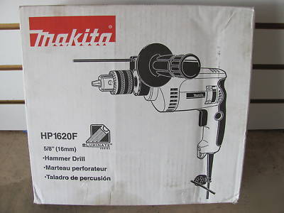 New makita HP1620F hammer drill with light 