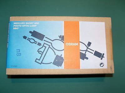 Osram mercury arc lamp hbo 103 w/2