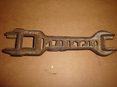 Planet jr cut out wrench H4 plow wrench rare nice shape