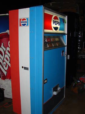 Vintage pepsi/ antique soda pop machine game room ready