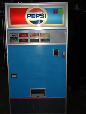 Vintage pepsi/ antique soda pop machine game room ready