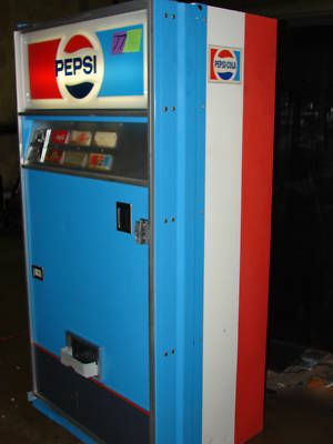 Vintage pepsi/ antique soda pop machine game room ready