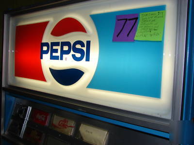 Vintage pepsi/ antique soda pop machine game room ready