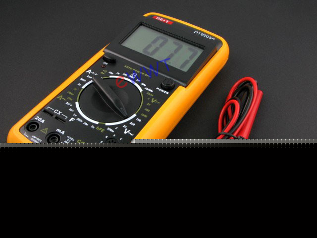Multi function digital multimeter capacitance tester dc