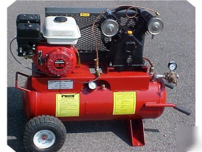 Eaton compressor 5.5 hp honda 17-gal. air compressor