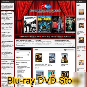 Established blu-ray dvd website business for sale