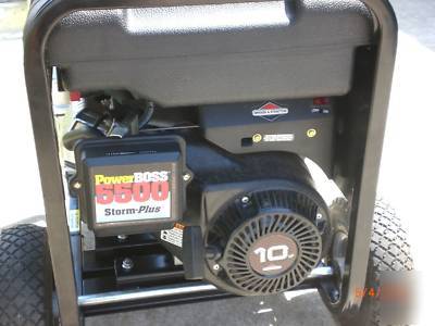 Generac power boss 5500 storm-plus portable generator
