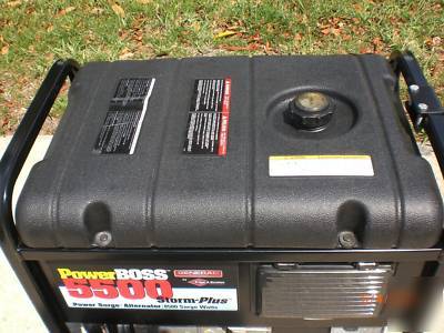 Generac power boss 5500 storm-plus portable generator