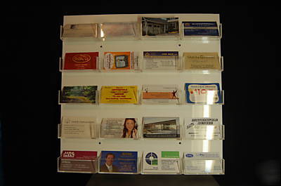 20 business card holder display acrylic