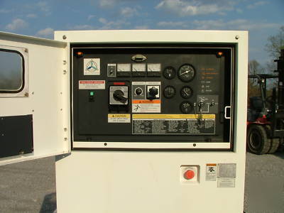 2007 mmd generator 50KW 65KVA isuzu diesel 1 & 3 phase 