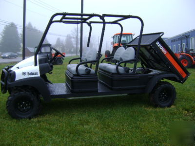 2008 bobcat 2200 stretch kubota diesel utility vehicle