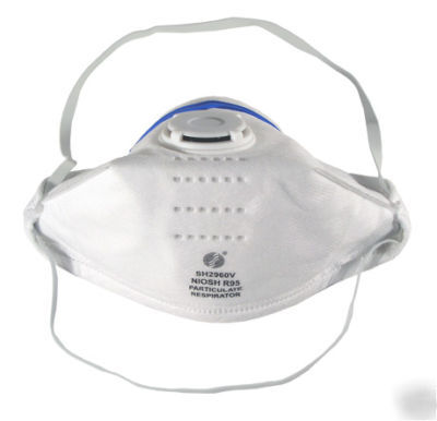 Dura mask niosh N95 valved particulate respirators 10PK