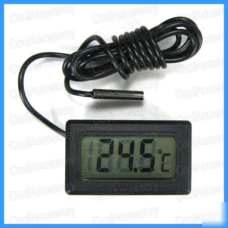 Mini digital lcd thermometers temperature sensor tester