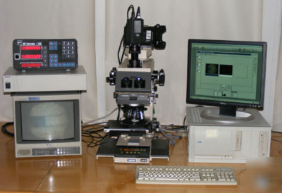 Olympus vanox AHMT3 microscope + sony video + software