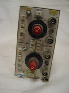 Tektronix 5A26 dual diff ampliphier plug in