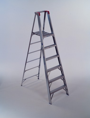 Werner 3 foot aluminum platform stepladder 300 lb rated