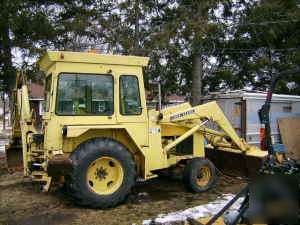 1980 john deere backhoe loader 310A