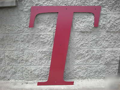 36 inch steel sign letters 14GAGE. combined shipping