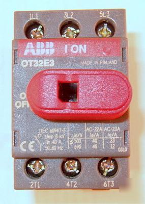 Abb switchline 3 pole disconnect switch OT32E3 