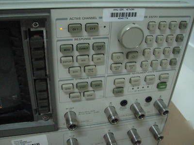 Hp 8753C w/ 85046A network analyzer 300KHZ-3GHZ opt 10