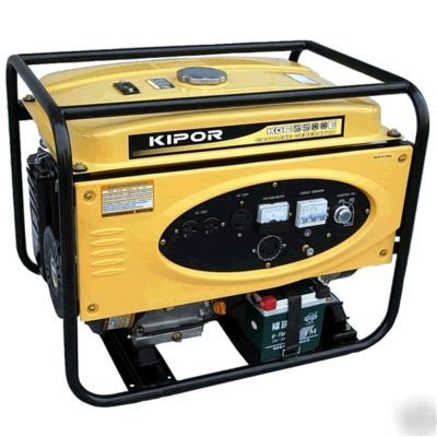 Kipor KGE5500E-r 5500 watt gas generator trailer rv