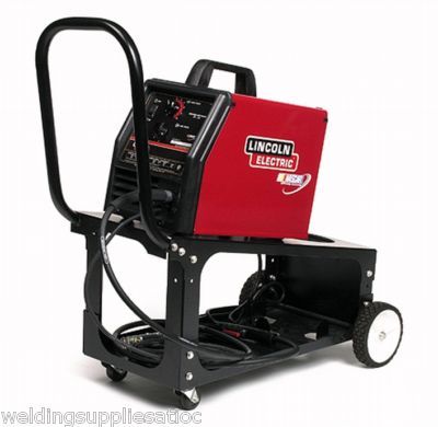 Lincoln power mig 140C mig welder w/cart & sg K2471-1