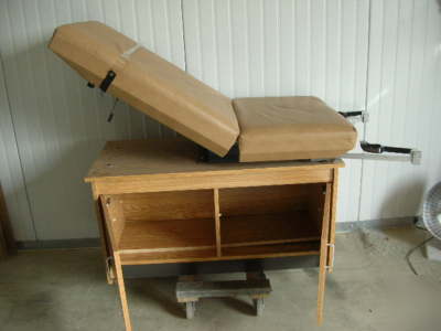 Medical ob/gyn exam table--lightly used