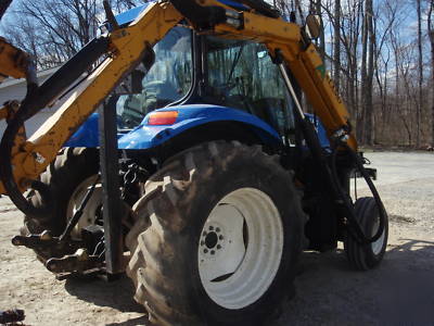 New 2004 holland TS100A 2303 hourswith alamo boom mower