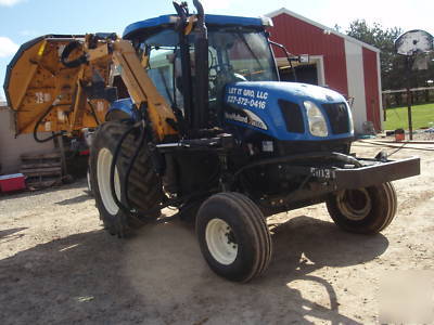 New 2004 holland TS100A 2303 hourswith alamo boom mower