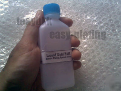 New liquid gold electro plating 24KT 100CC