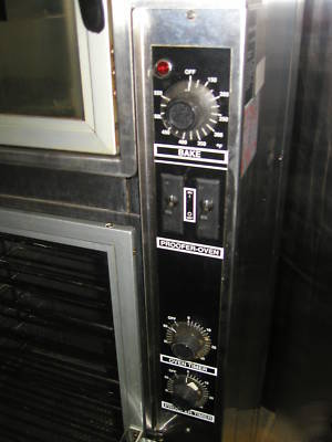 Nu-vu equipment op-2FM proofer/oven serial#27868