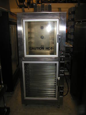 Nu-vu equipment op-2FM proofer/oven serial#27868