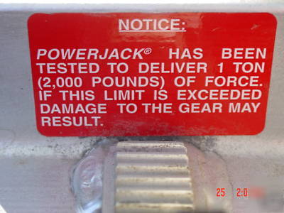 Powernail powerjack model 100