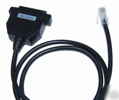 Rib programming cable to motorola GM900 MCS2000 MCX2000