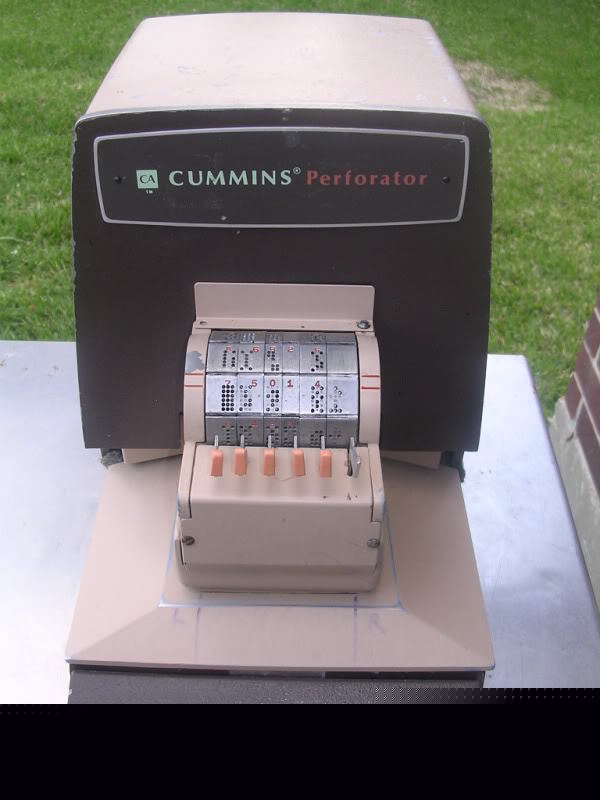 6-character cummins perforator electric 300-03 tested