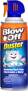 Blow offâ„¢ air duster (flammable) 3.75 oz. can / case 12