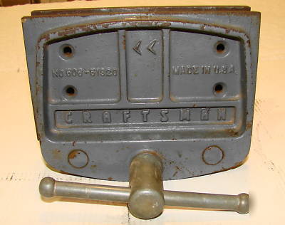 Craftsman woodworking vise 7â€w x 8.5