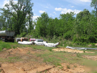 Metal building s style quonset 112 x 47 on pallets