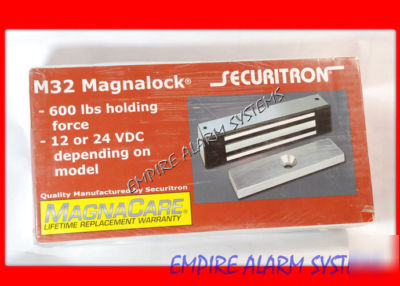 New securitron M32F-12 magnalock 600 lbs. holding force 