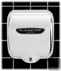 New xlerator fast hand dryer xl-c auto, chrome *usa*