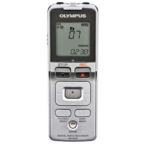 Olympus vn-5000 VN5000 digital voice recorder free p&h