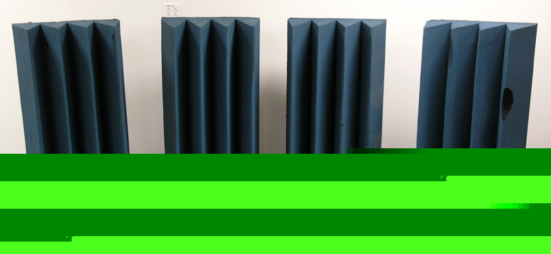 Rf absorbtive foam emi rfi noise panel