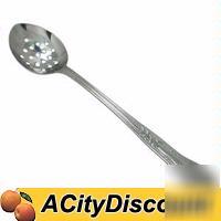 4DZ 13IN. perforated crown spoons utensils smallwares