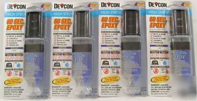 Devcon 60 second high strength epoxy 4 pack