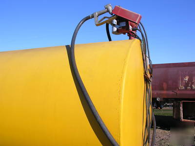 Diesel tank & trailer for farm or construction